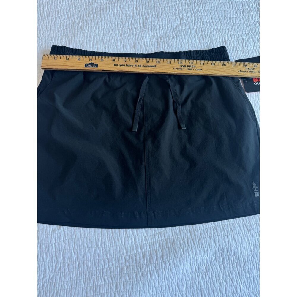 Bass Outdoor Womens Activewear Tennis Golf Skort SZ M Black Pockets NEW - Picture 8 of 12
